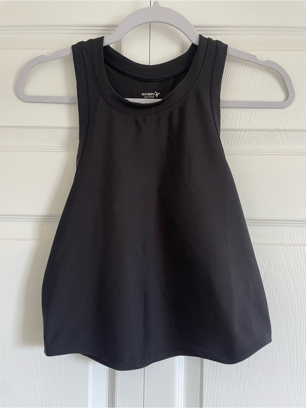 Old Navy Black Athletic Racerback Tank